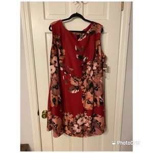 Floral dress, size 24